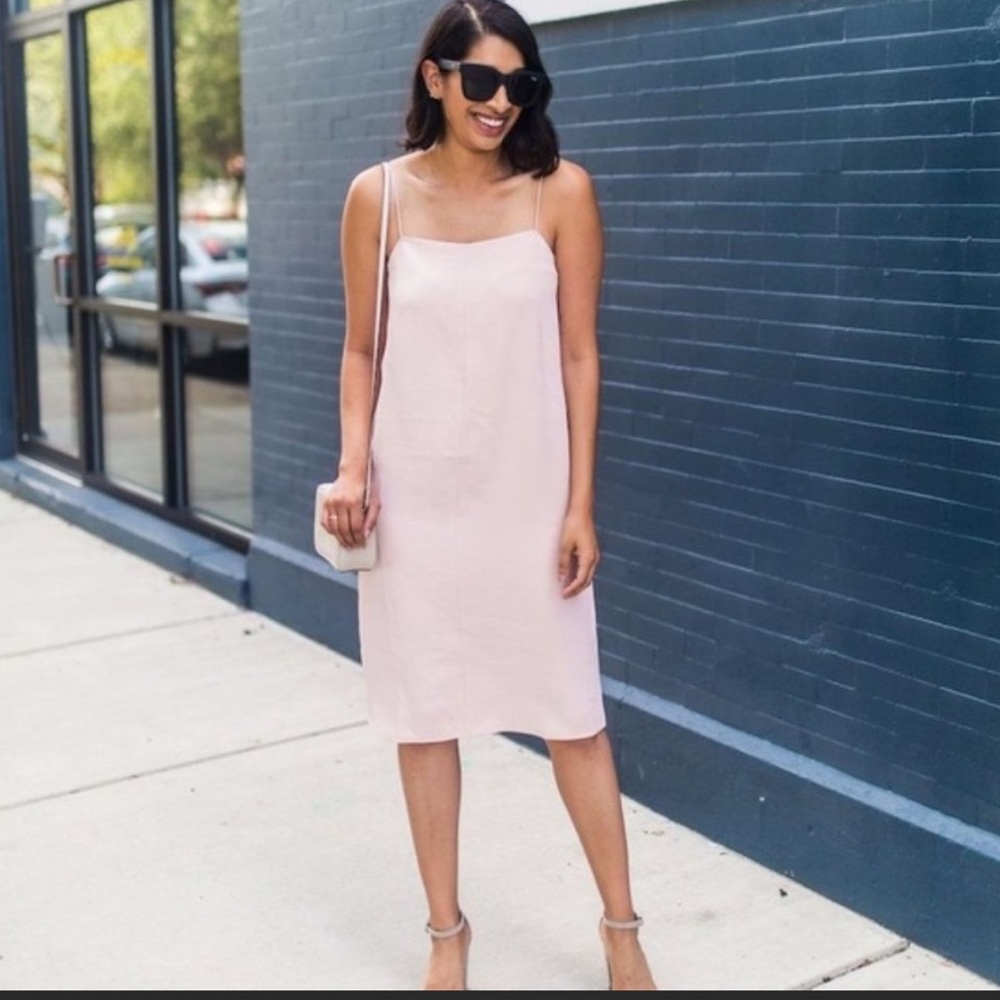Everlane Japanese Goweave cami slip dress